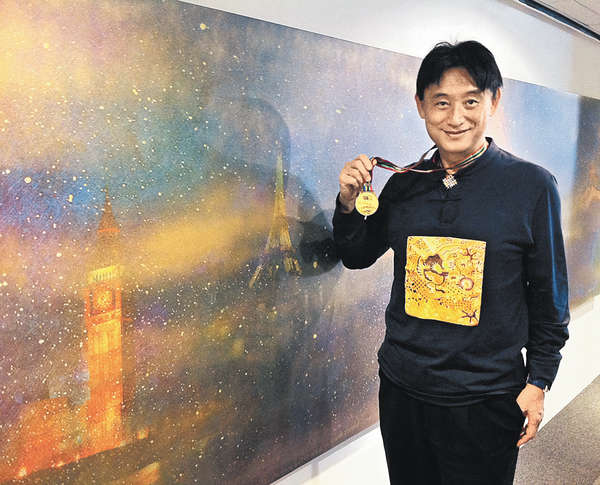 林文傑獲倫敦奧運美術大展金牌