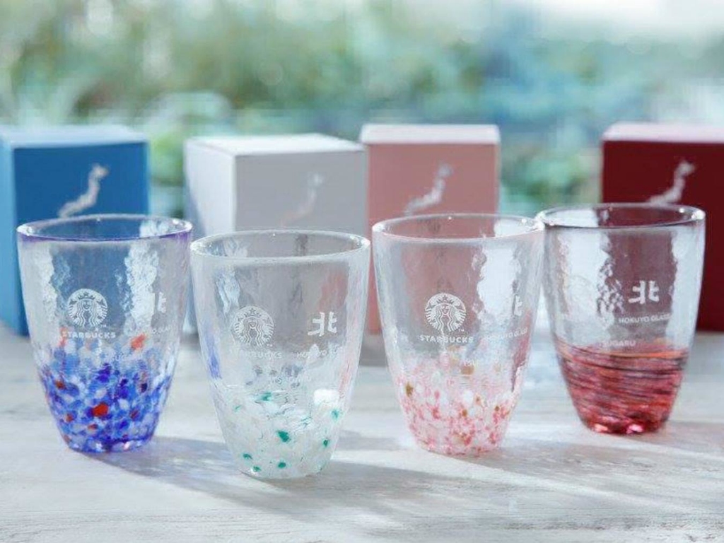Starbucks 日本津軽限定夢幻玻璃杯 弘前分店獨家發售櫻花粉 Ezone Hk 網絡生活 旅遊筍料 D