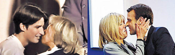 15歲馬克龍吻教師妻影片曝光