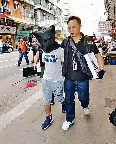 鄰廈衫架當標靶 槍癡落網