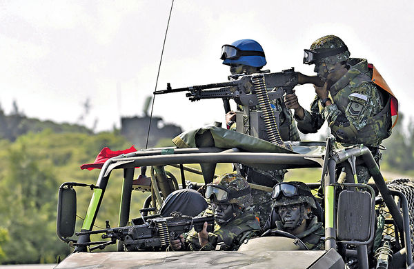 台漢光軍演揭幕 模擬解放軍「攻台」
