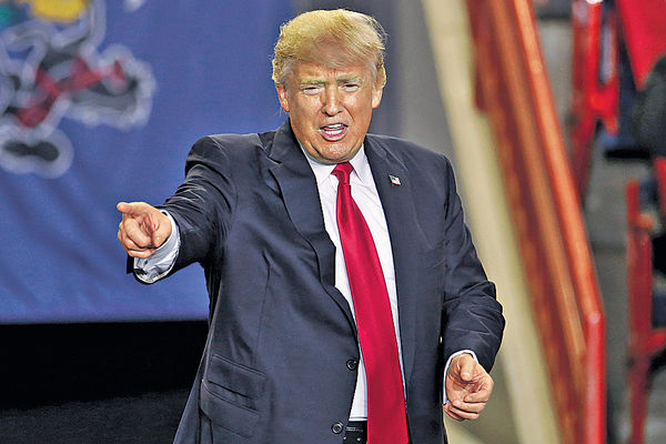 特朗普先禮後兵︰金正恩是聰明人