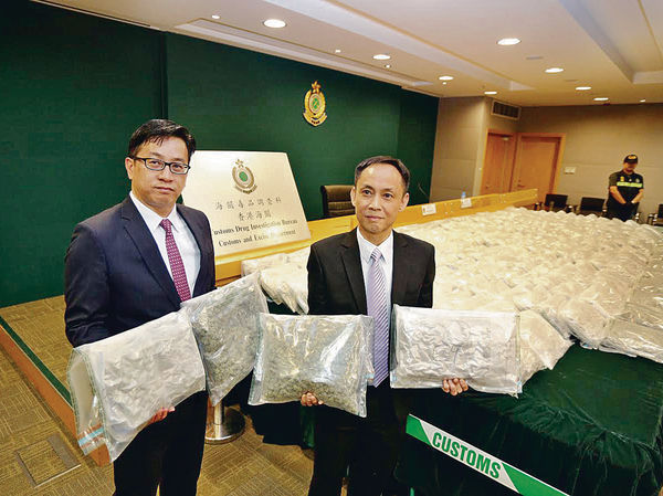 海關檢131公斤大麻花 10年最多