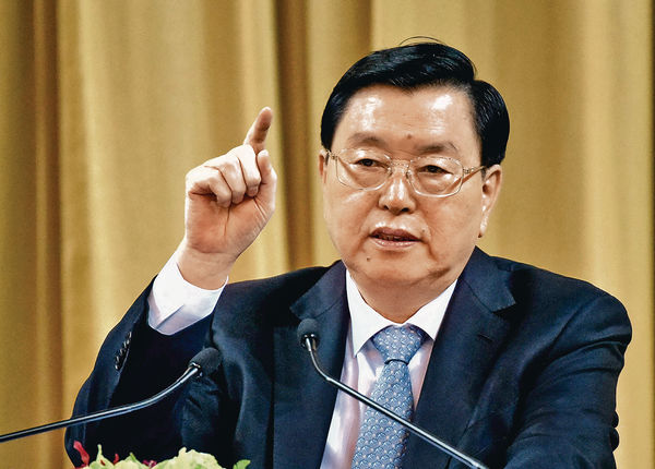 張德江讚澳門 維護國安走最前