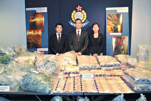警檢$3800萬大麻 拘10越南人