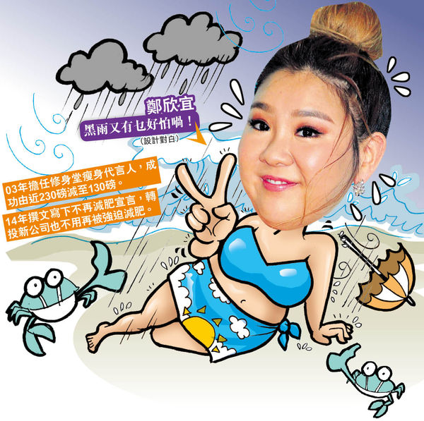 曬超性感泳照吸負評 欣宜反擊網絡欺凌無恥