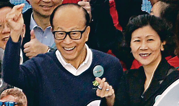 李嘉誠囑子 勿忘奉獻大中華