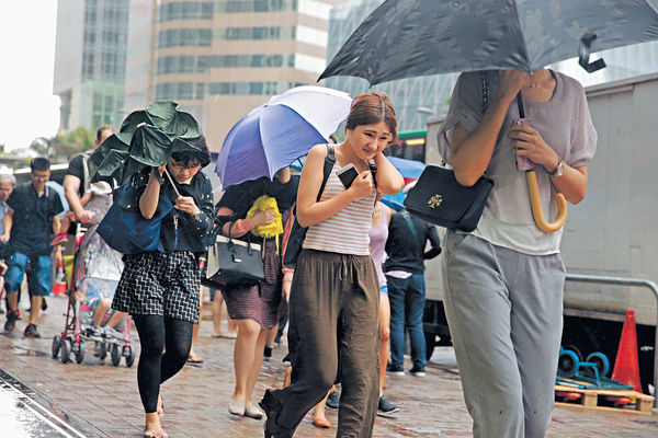 「苗柏」漸消散 料今早狂風大雨