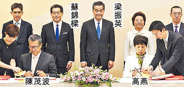 CEPA新協議 加強一帶一路合作