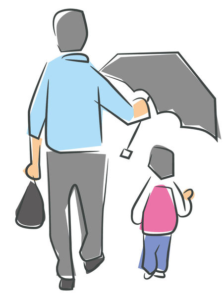 Umbrella Dad