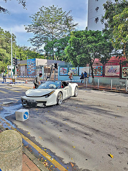 法拉利自炒 停牌23歲仔涉偷車