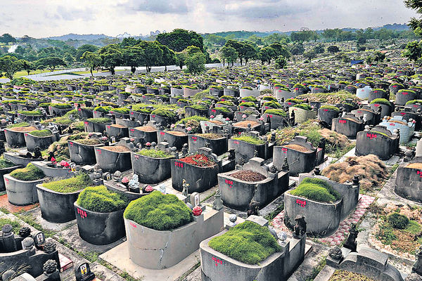 新加坡擴空軍基地 4.5萬華人墳墓需起骨
