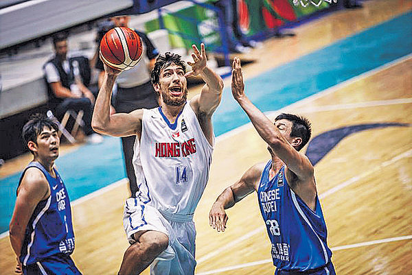 籃球亞洲杯 港隊負中華台北