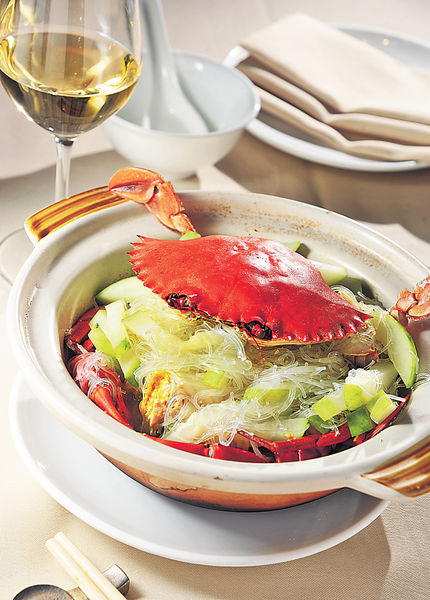 綠色農業之節瓜粉絲煮肉蟹