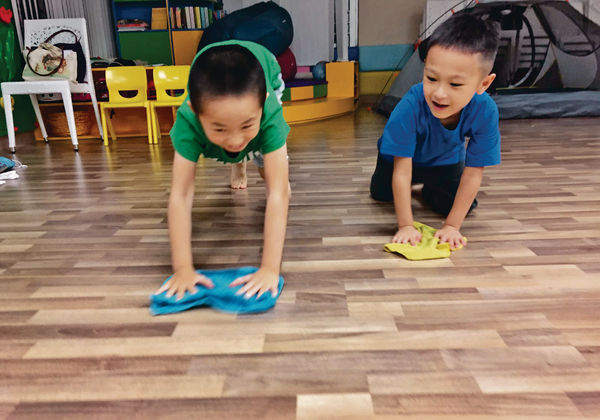 訓練自理 邀幼兒做家務