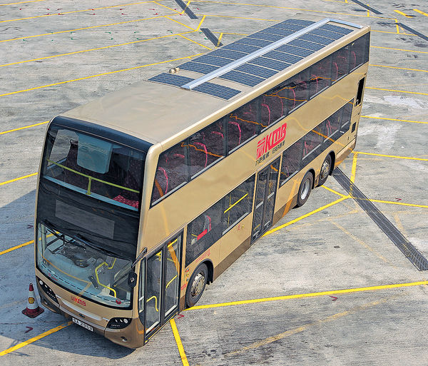 九巴研發太陽能巴 車廂降溫逾5度