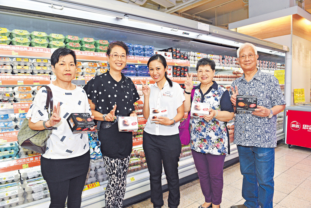 「超市有營遊 雞蛋加硒 為長者營養增值」