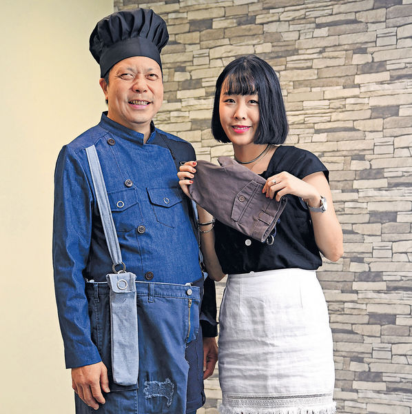 學生設計廚服西裝 解殘障者買衫苦困