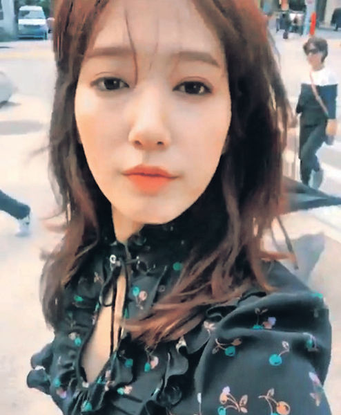 朴信惠襲台談護髮