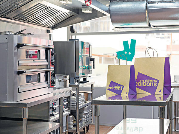 助餐廳擴展外賣 Deliveroo闢中央廚房