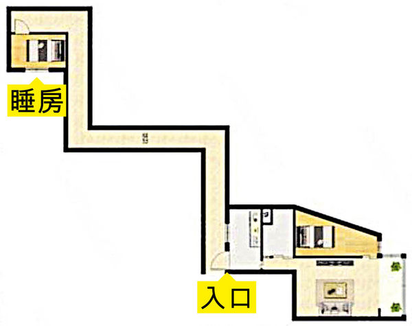 入房要經10米曲折走廊 上海驚見「奇則樓」