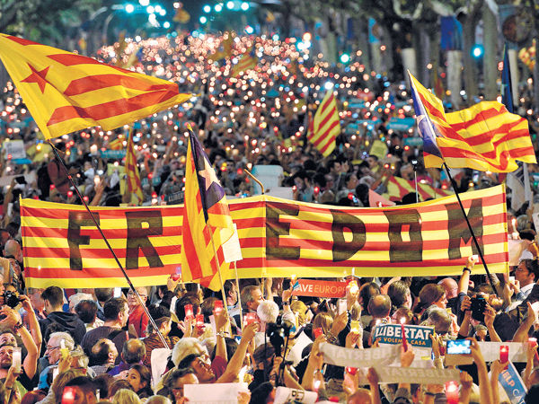 西班牙啟憲法程序 加泰自治權將收回