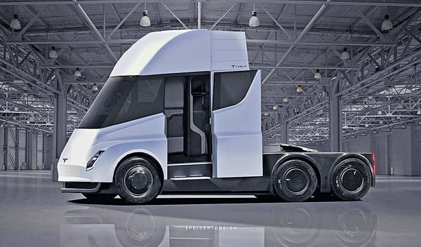 Tesla電動貨車今亮相 傳自動駕駛列隊「行軍」