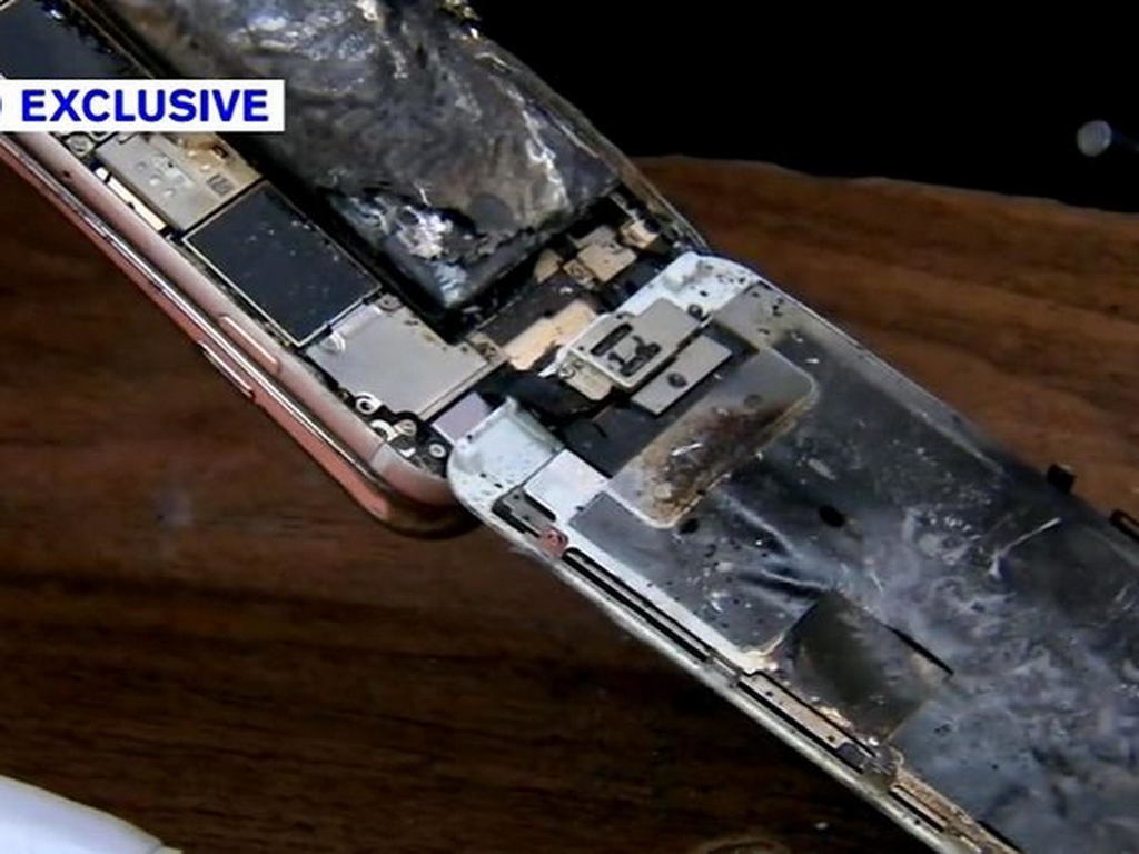 iphone 6 爆炸!现场画面极恐怖!