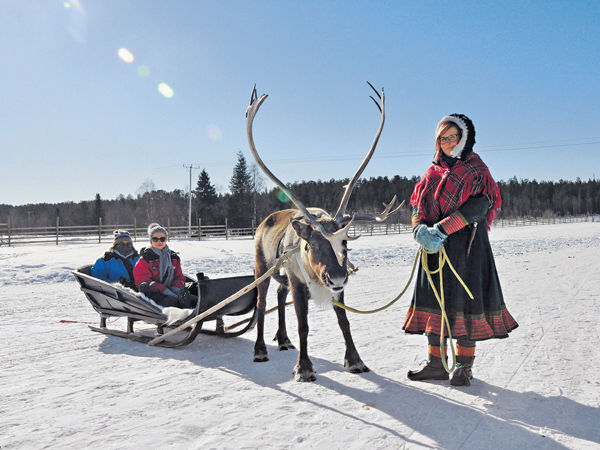 芬蘭北極圈 騎鹿車 住冰酒店