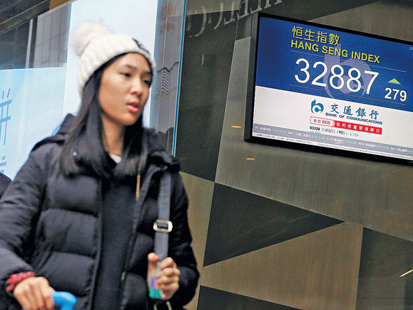 人民幣破頂 北水湧入 恒指V彈 3年內最強1月 累漲3000點
