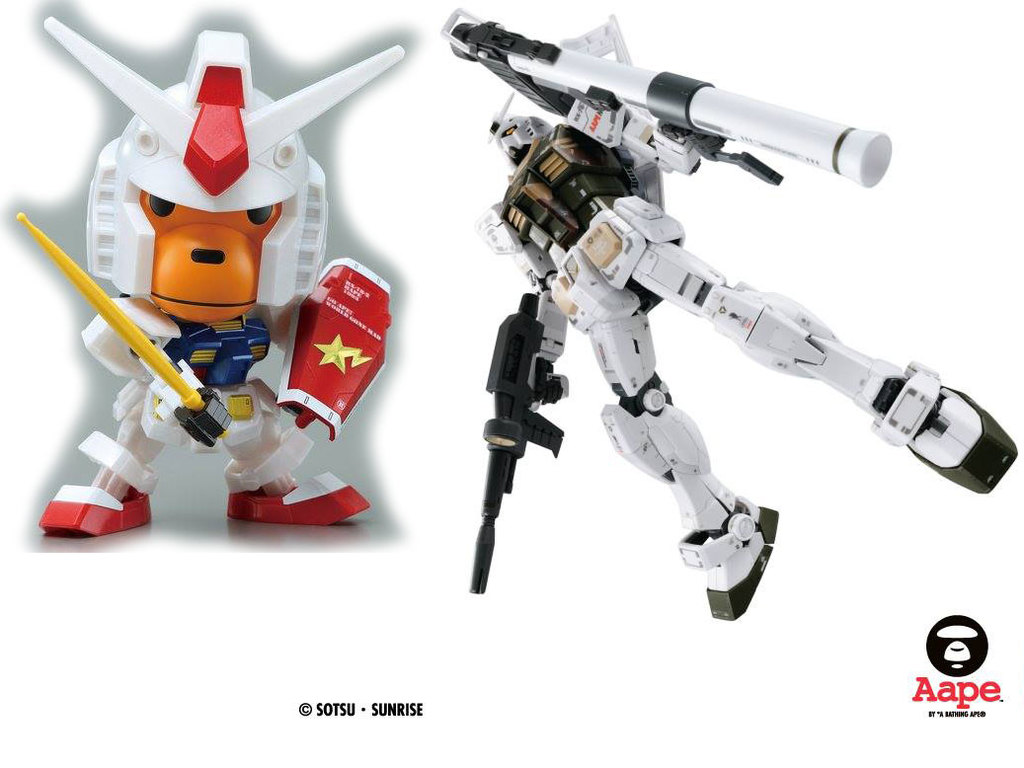 香港限定☆BABY MILO x RX-78-2 GUNDAM　ガンダム ape