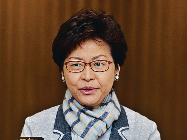 月底公布財政預算案 林鄭︰開支應大膽