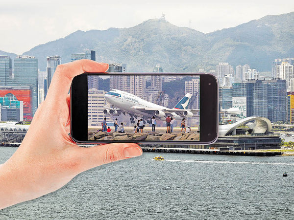 旅發局拓智慧旅遊 站在九龍城以VR看舊機場風貌