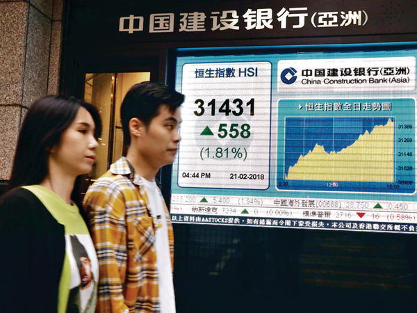 成交未過千億 騰訊內銀領漲 恒指重越三萬一