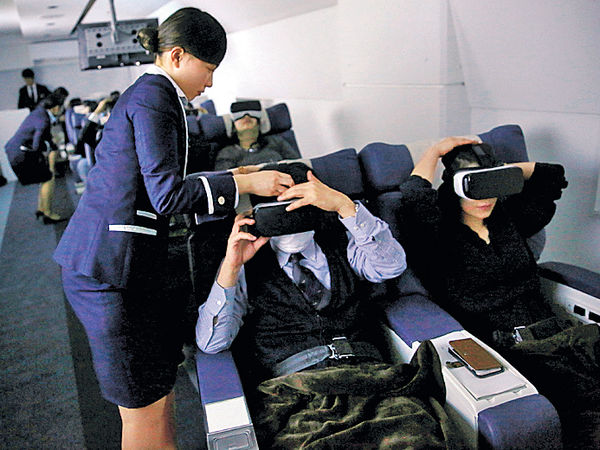 東京虛擬坐頭等 連飛機餐收費$430