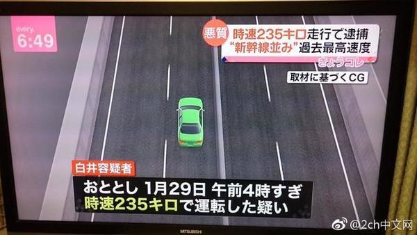 極速傳說 235 Km H 破日本超速紀錄41 歲 車神 被捕 Ezone Hk 網絡生活 網絡熱話 D