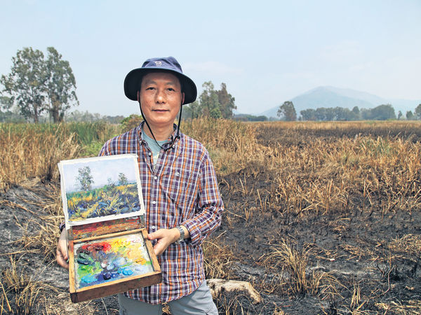 畫家嘆南生圍在倒數