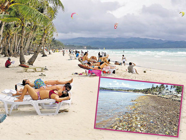 遊客太多淪「化糞池」 菲律賓長灘島封島半年