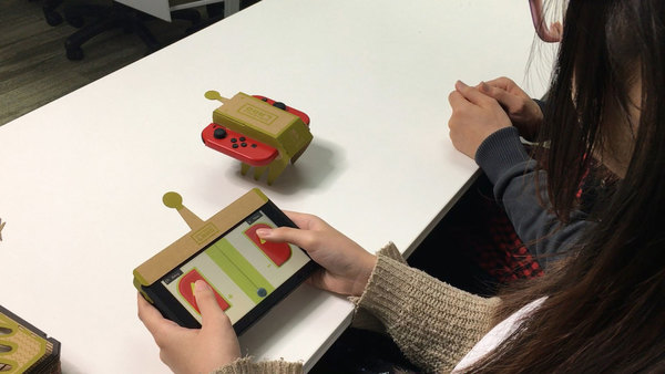 任天堂labo试玩 纸皮遥控车10分钟起货