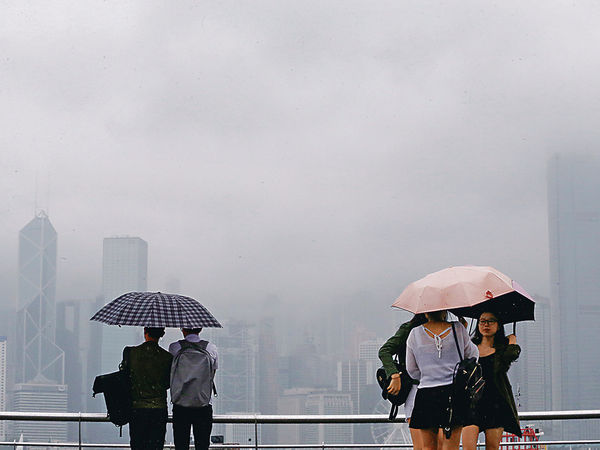 天文台料驟雨落足9日