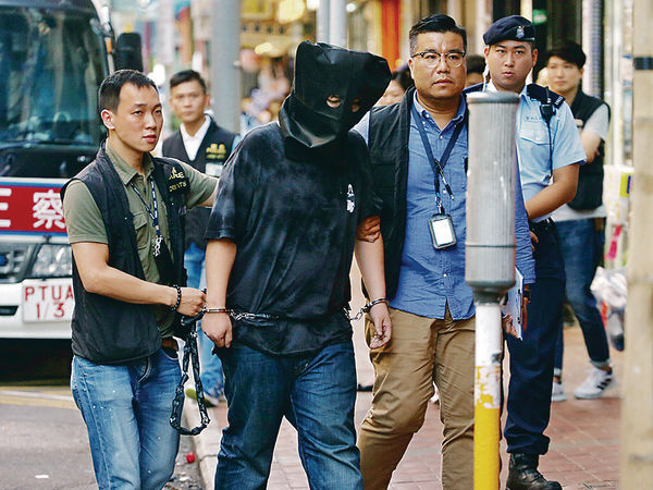 港珠澳地盤紋身男謀殺案 警拘5男2女