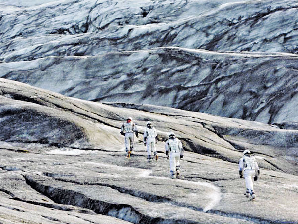 冰島#電影地圖#Svínafellsjökull glacier