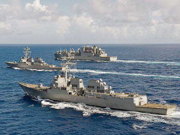 美擬派軍艦通過台海 中國勢反彈