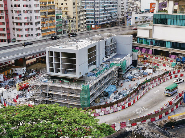 沙中綫土瓜灣站 結構牆鋼筋被削 港鐵︰盡快修復