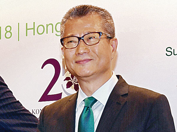 中美貿易戰升溫 陳茂波︰不擔心對港影響