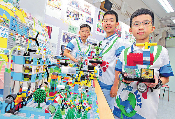 環保校園模型 擊敗逾50隊伍 3小學生揚威世界Lego賽
