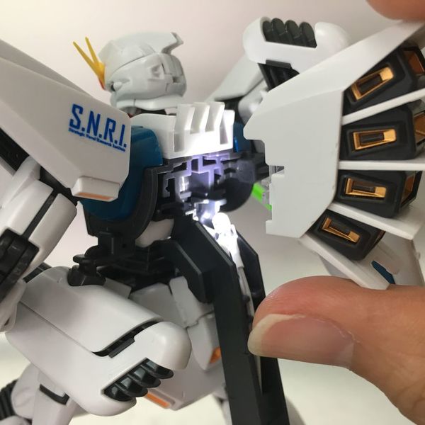 線條更靚 追加發光機能 素組 Mg Gundam F91 Ver 2 0 Ezone Hk 遊戲動漫 動漫玩具 D
