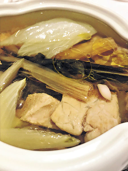 橄欖油豬肺湯
