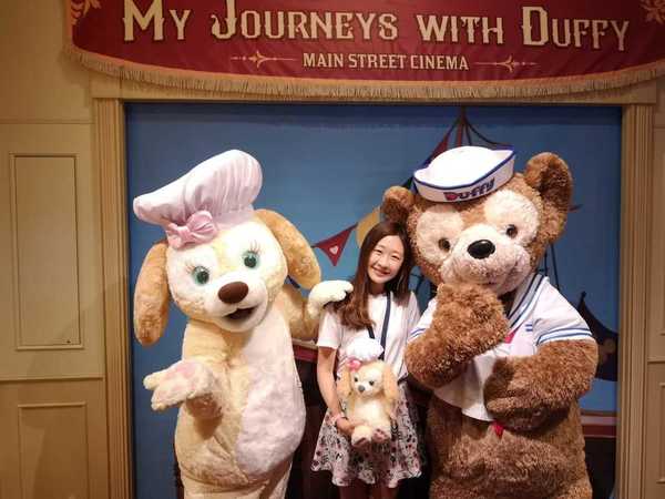 香港迪士尼 duffy 好友 cookie 欢迎派对直击