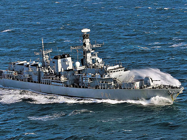 老舊護衛艦闖南海 英海軍自討沒趣